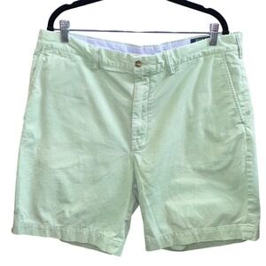 Polo Ralph Lauren Mens 38 Stretch Classic Fit Chino Shorts Mint Green Cotton 38